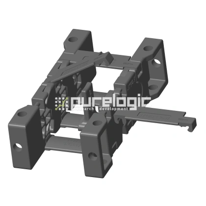 Держатель пластикового кабель-канала JY18Q.1.25W-FJT фото