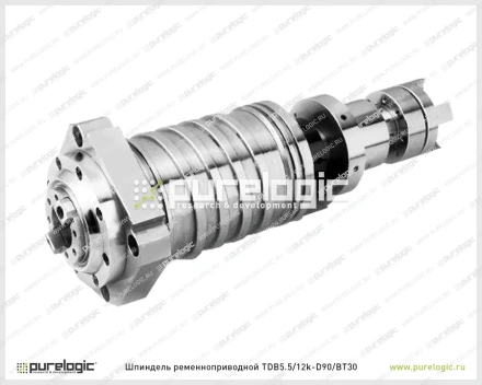 Шпиндель ременноприводной TDB5.5/12k-D90/BT30 фото