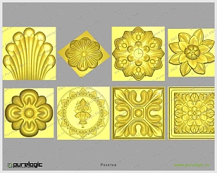 3D модели (Розетки)