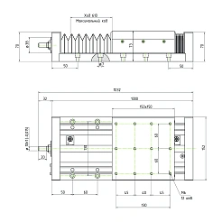 Модуль линейного перемещения PLLM-61H-10610
