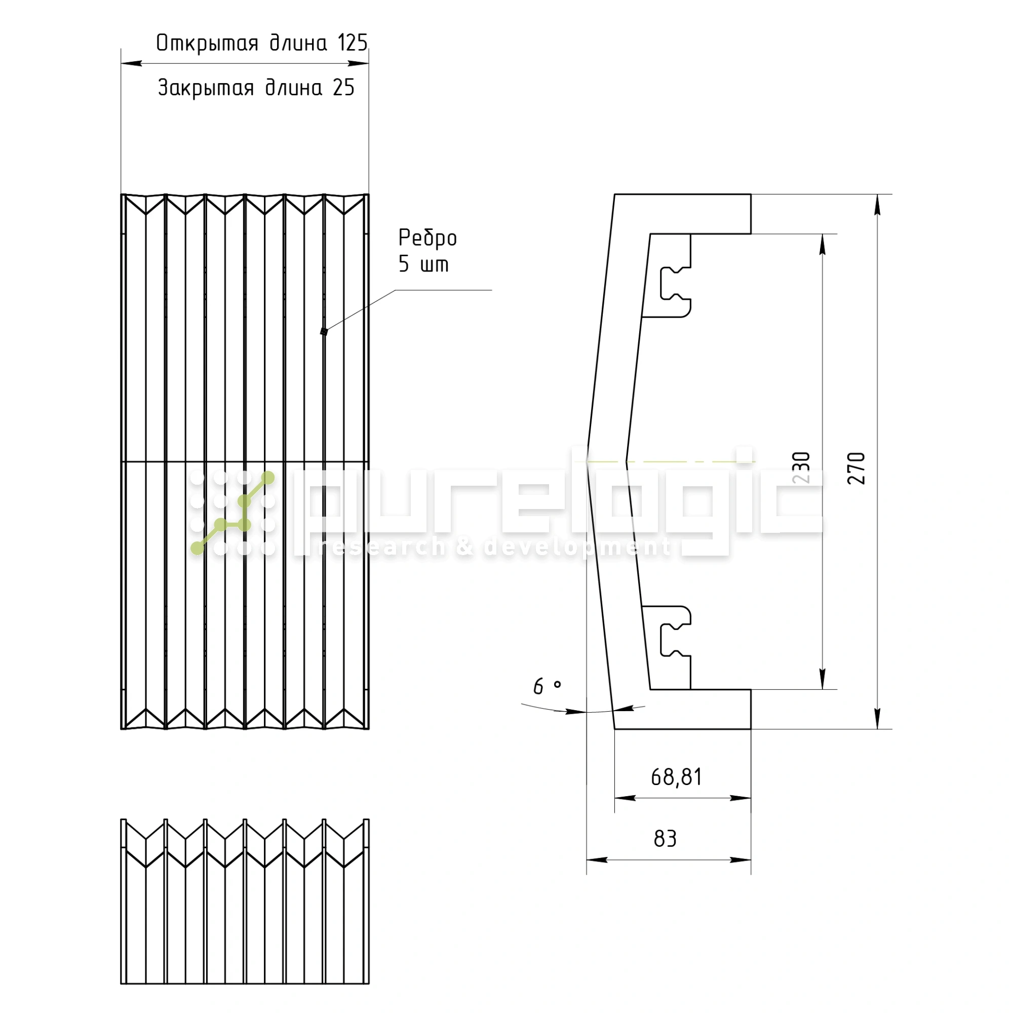 Гофрозащита DCV-T21-100 2 045 Гофрозащита DCV-T21-100 фото