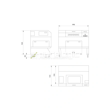 Лазерный станок REINER LP1490-150W фото