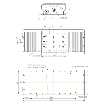 Модуль линейного перемещения PLLM-21-400 фото