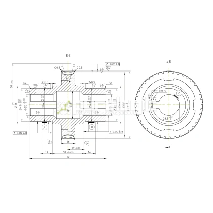 Червячное колесо W5020 фото