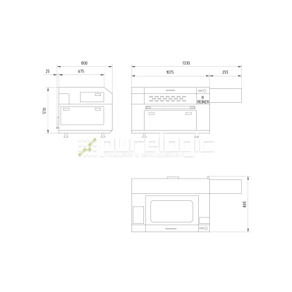 Лазерный станок REINER LH640-50W фото