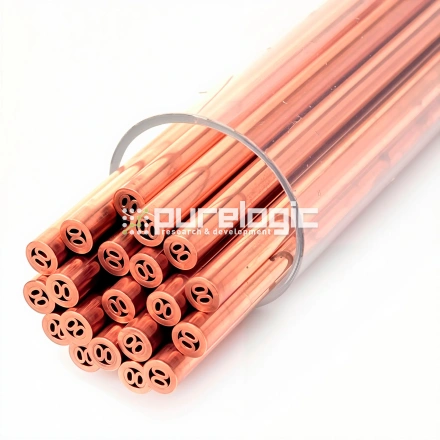 Электрод латунный многоканальный 2.5*400мм фото