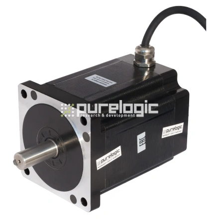 Двигатель шаговый PL86H113-D14K-IP64 фото