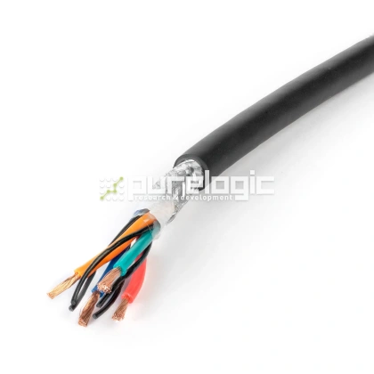 Силовые кабели экранированные PVC1.0x4S 521 Силовые кабели экранированные PVC1.0x4S фото