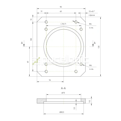 Кронштейн двигателя RY-MB90 3 136 Кронштейн двигателя RY-MB90 фото