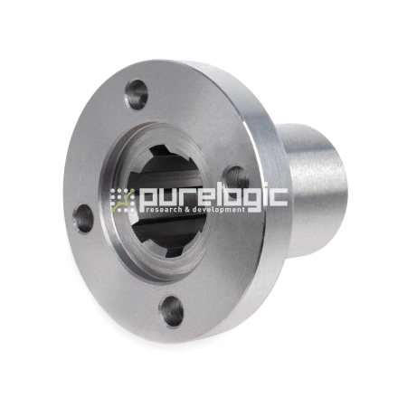 Шлицевая втулка с фланцем SNF-28x34 фото