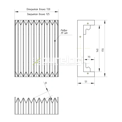Гофрозащита DCV-T11-600 фото