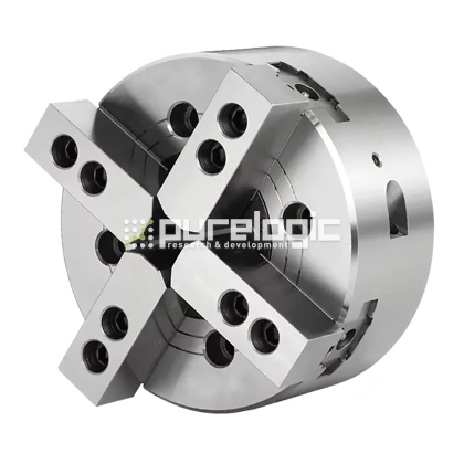 Патрон токарный 4-х кулачковый 4H-08 A5/A6 фото