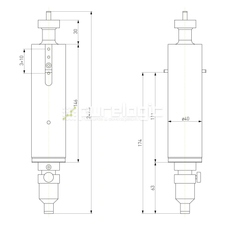 Флюгерный нож SRT91115 фото
