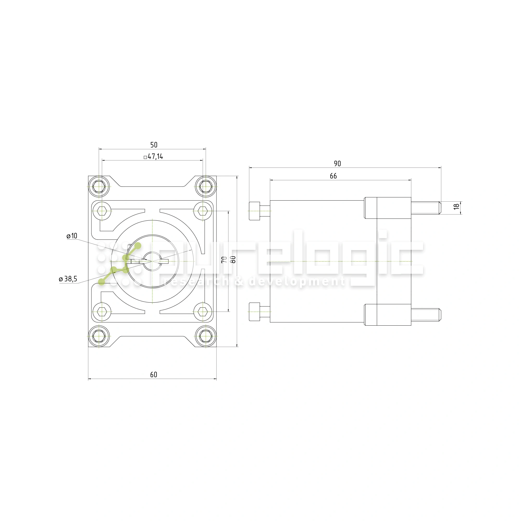 Блок привода PLLM-61-C1-11 3 288 Блок привода PLLM-61-C1-11 фото