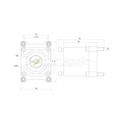 Блок привода PLLM-61-C1-11 3 288 Блок привода PLLM-61-C1-11 фото