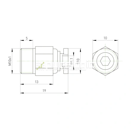 Штуцер ZHT-02 фото