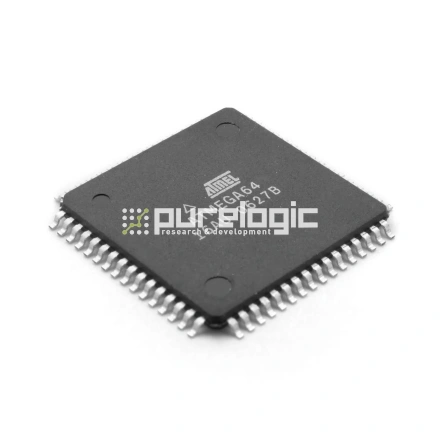 Микросхема ATmega64-16AU; Микроконтроллер; TQFP-64; 8 Бит; 64 КБ ROM; 4 КБ RAM фото
