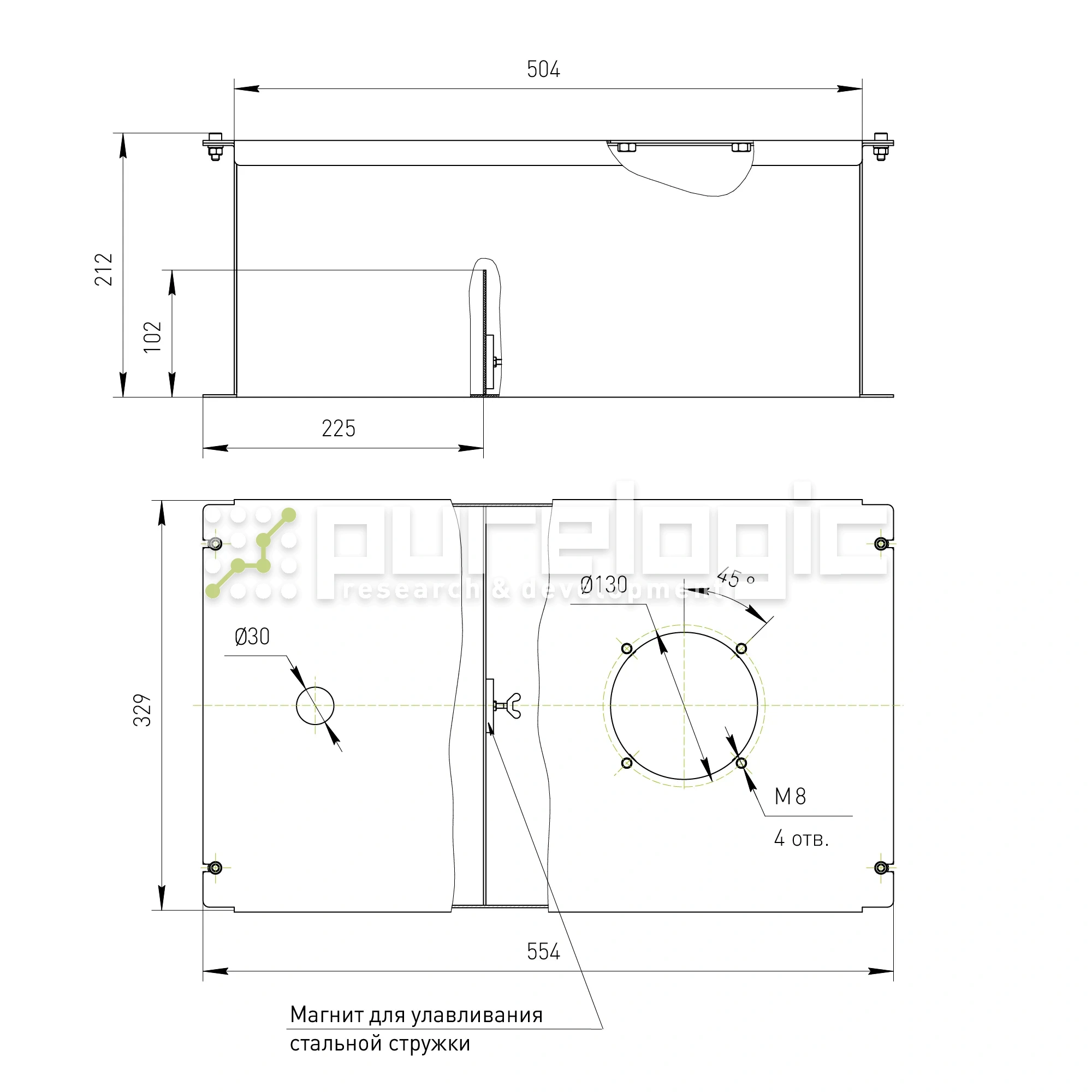 Бак СОЖ PL-WC30 18 474 Бак СОЖ PL-WC30 фото