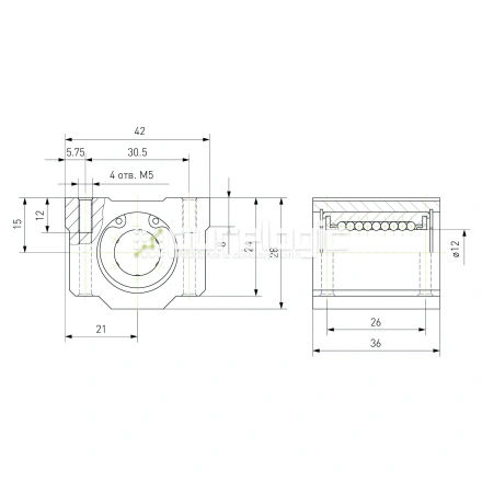 Модуль опорный SC12 фото