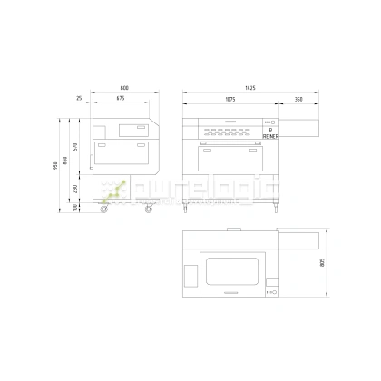 Лазерный станок REINER LH640-80W 232 996 Лазерный станок REINER LH640-80W фото