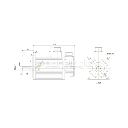 Серводвигатель 110ST-M05030 фото