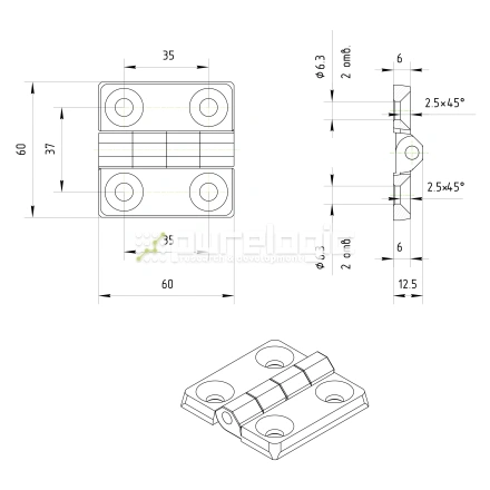 Петля 400114 фото