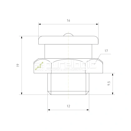 Пресс-масленка CFM12x1.25 фото