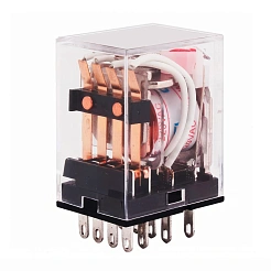 Реле электромагнитное HH54P-L-4Z-24 174 руб. Реле электромагнитное HH54P-L-4Z-24