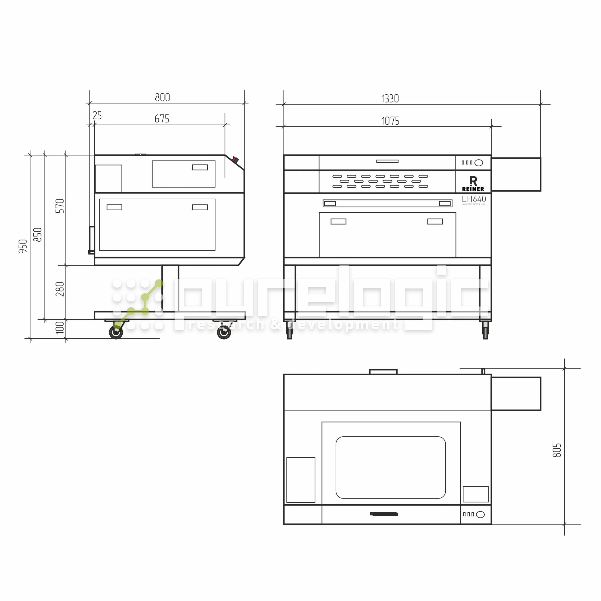 Лазерный станок REINER LH640-60W 202 161 Лазерный станок REINER LH640-60W фото
