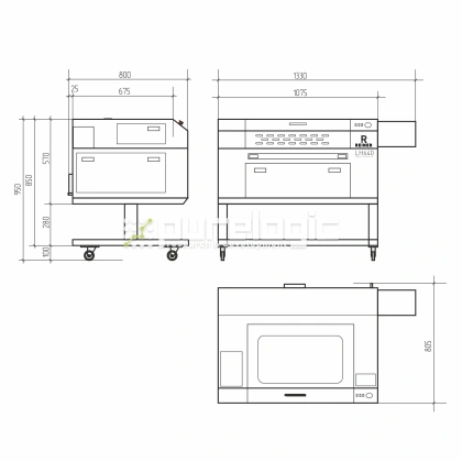 Лазерный станок REINER LH640-60W 202 161 Лазерный станок REINER LH640-60W фото