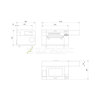 Лазерный станок REINER LH750-60W 229 572 Лазерный станок REINER LH750-60W фото