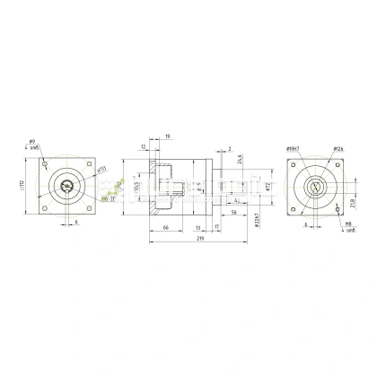 Редуктор планетарный 110PX16K-19K фото