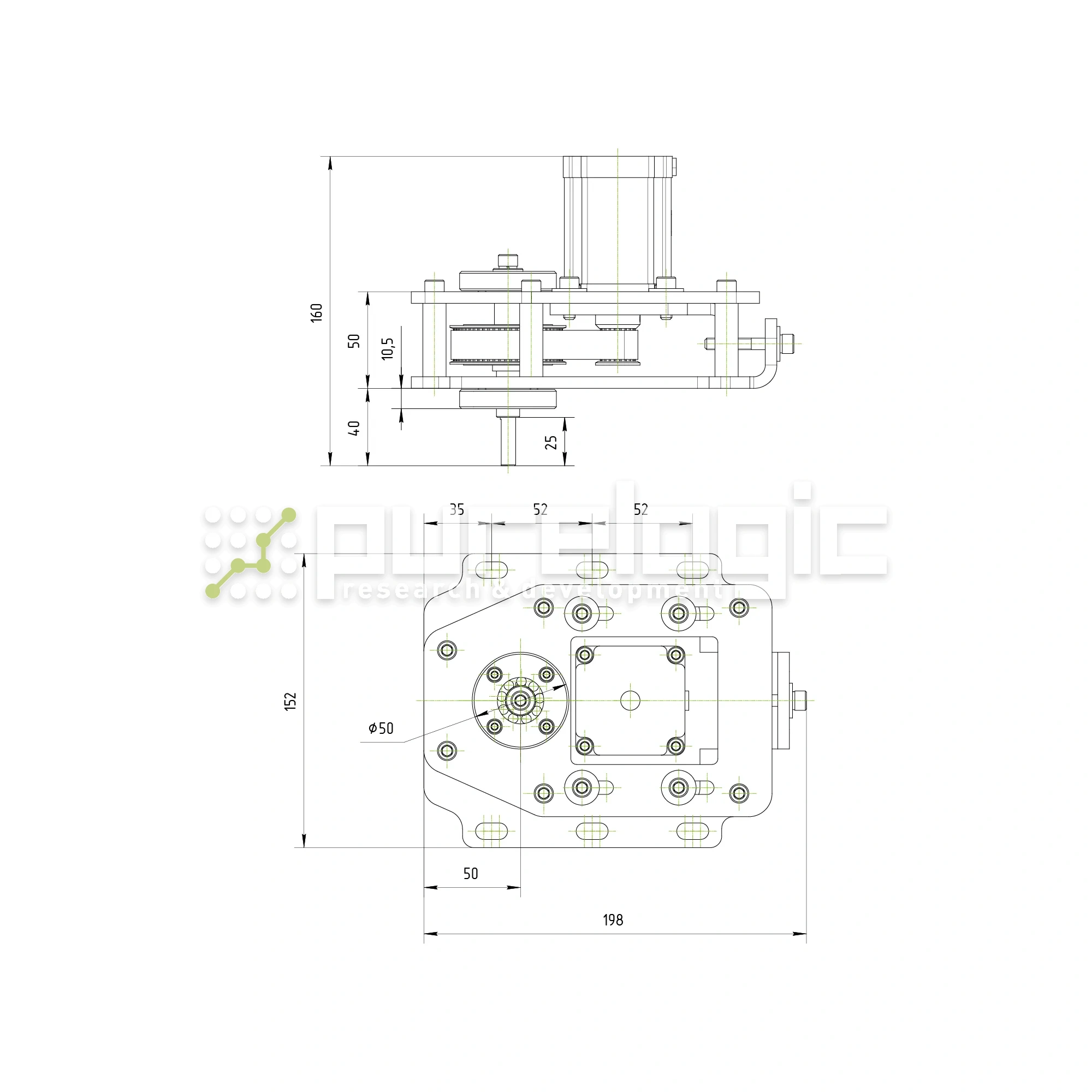Привод PLRB57H76 25 093 Привод PLRB57H76 фото