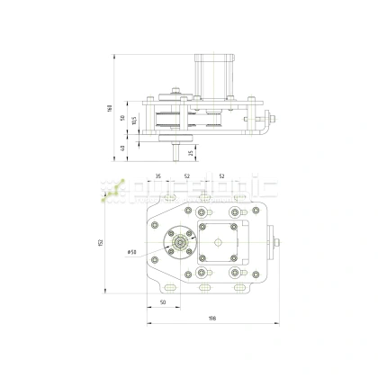 Привод PLRB57H76 25 093 Привод PLRB57H76 фото