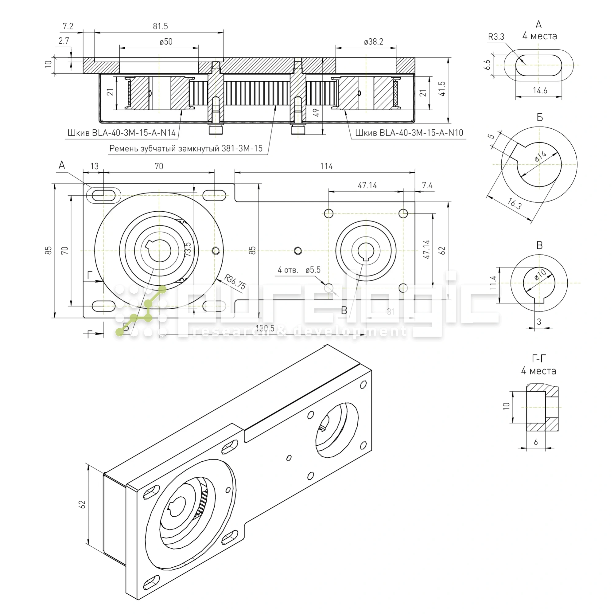 Блок привода PLLM-61-P1-32 7 675 Блок привода PLLM-61-P1-32 фото