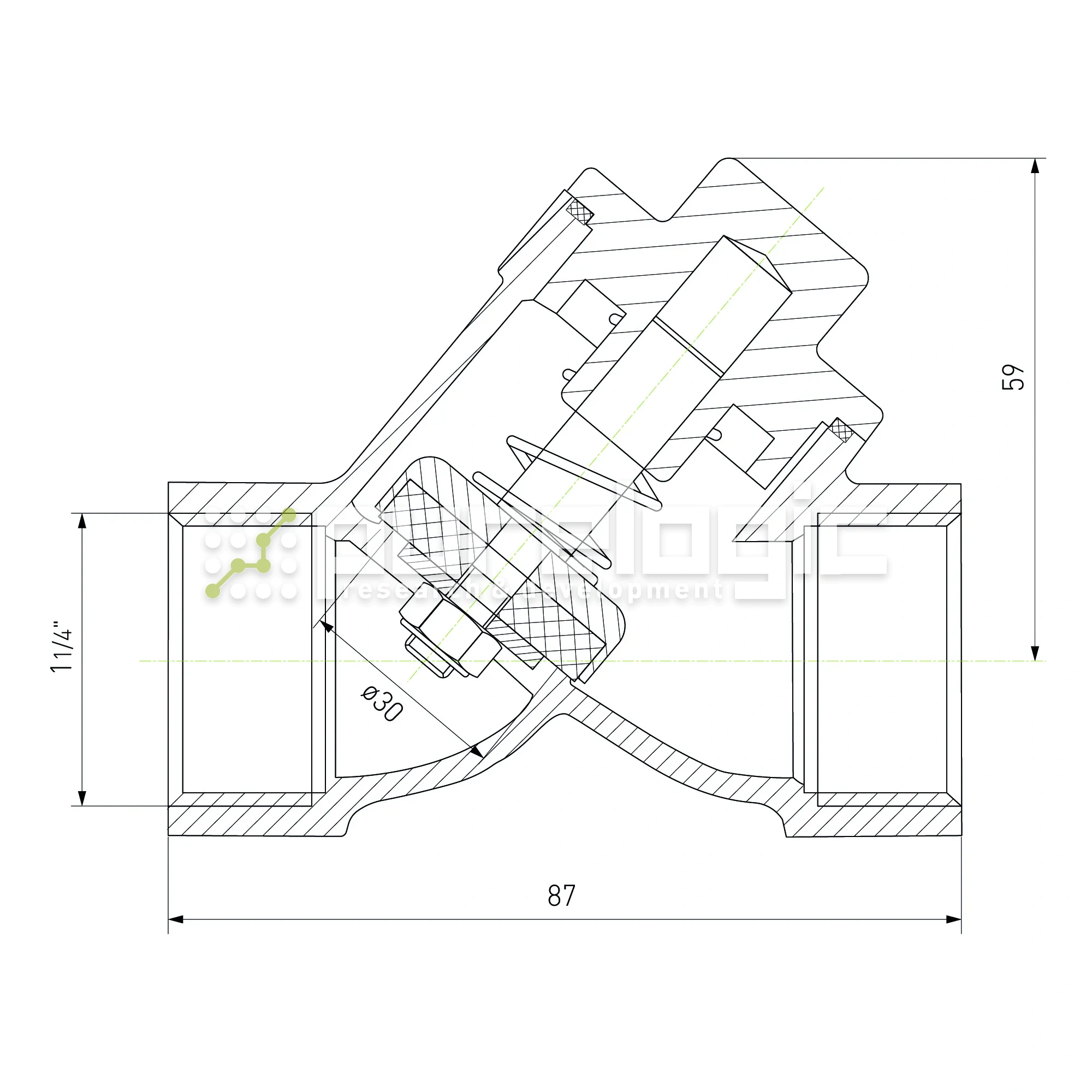 Клапан обратный 500YC-316-PP-015 2 012 Клапан обратный 500YC-316-PP-015 фото