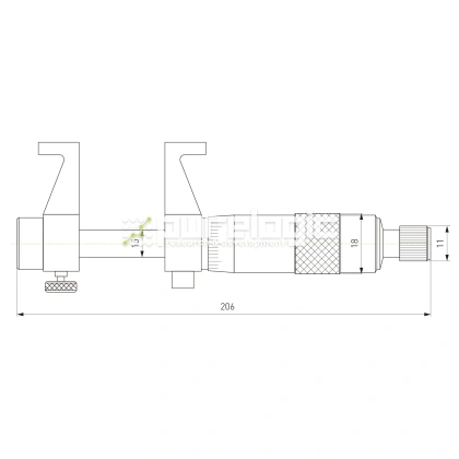 Микрометр внутренний IM-100 фото