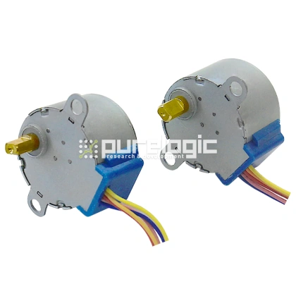 Двигатель шаговый униполярный 28BYJ-48-12 фото