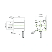 Двигатель шаговый трехфазный 863S68H 12 291 руб. Двигатель шаговый трехфазный 863S68H