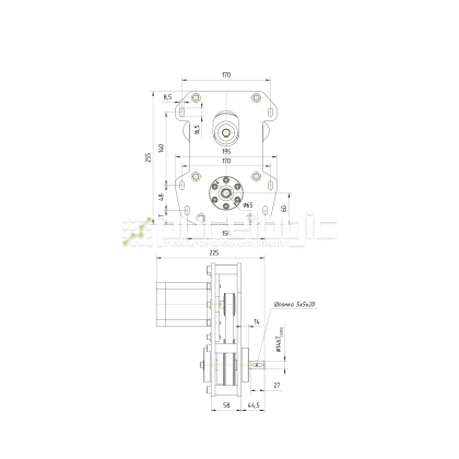 Привод PLRB86H113-02 45 431 Привод PLRB86H113-02 фото