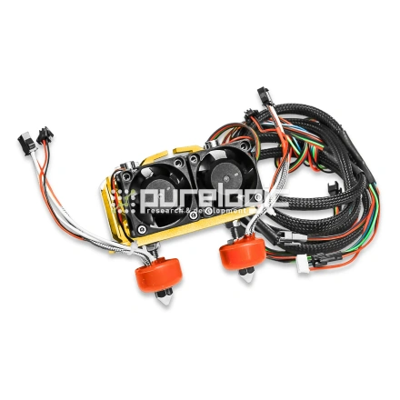 Экструдер в сборе двойной 3D-EHD-01-1.7-0.4 фото