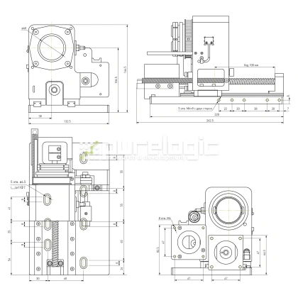 Подъемник осциллирующего ножа SRT91144 фото