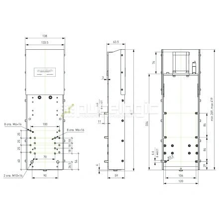 Модуль оси Z RY-ZF150-RL фото