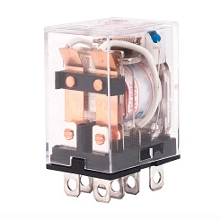 Реле электромагнитное HH62P-L-2Z-12 157 руб. Реле электромагнитное HH62P-L-2Z-12