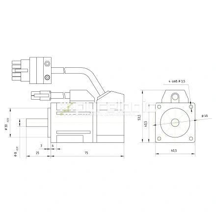 Серводвигатель 40ST-M00130 фото