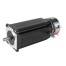 Двигатель шаговый с тормозом PL57H110-D8B 12 256 руб. Двигатель шаговый с тормозом PL57H110-D8B