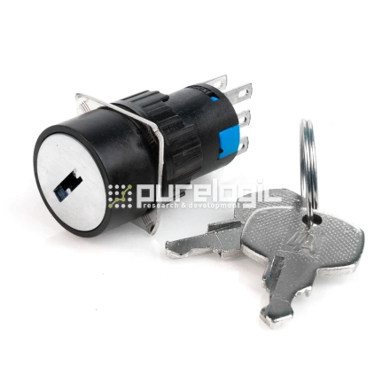 Переключатель AD16-22YF-2P  фото