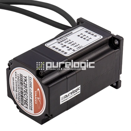 Двигатель шаговый с энкодером YK257EC76E1 фото