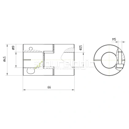 Муфта соединительная BF1-4566-19-25 фото