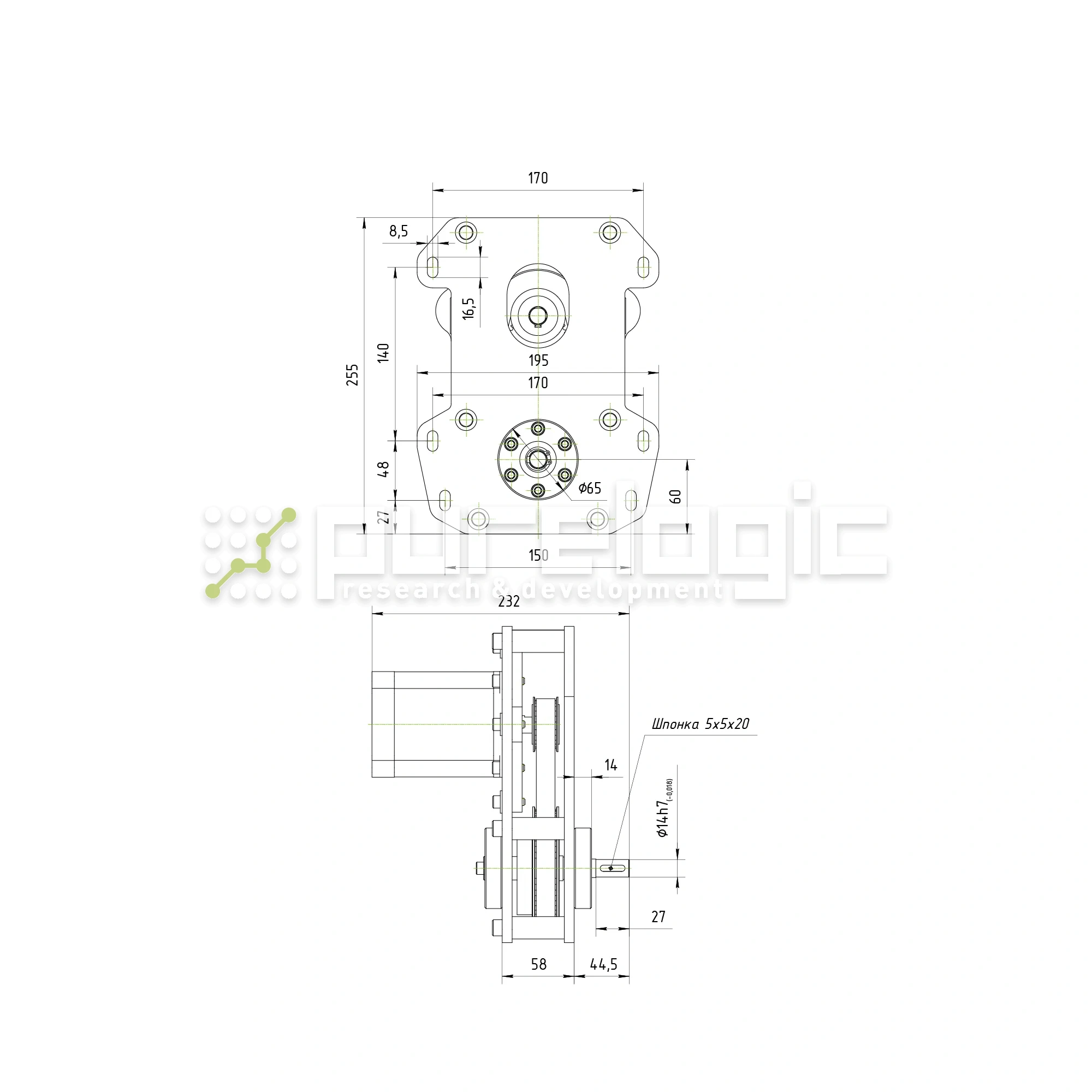 Привод PLRB86H113-01 41 263 Привод PLRB86H113-01 фото